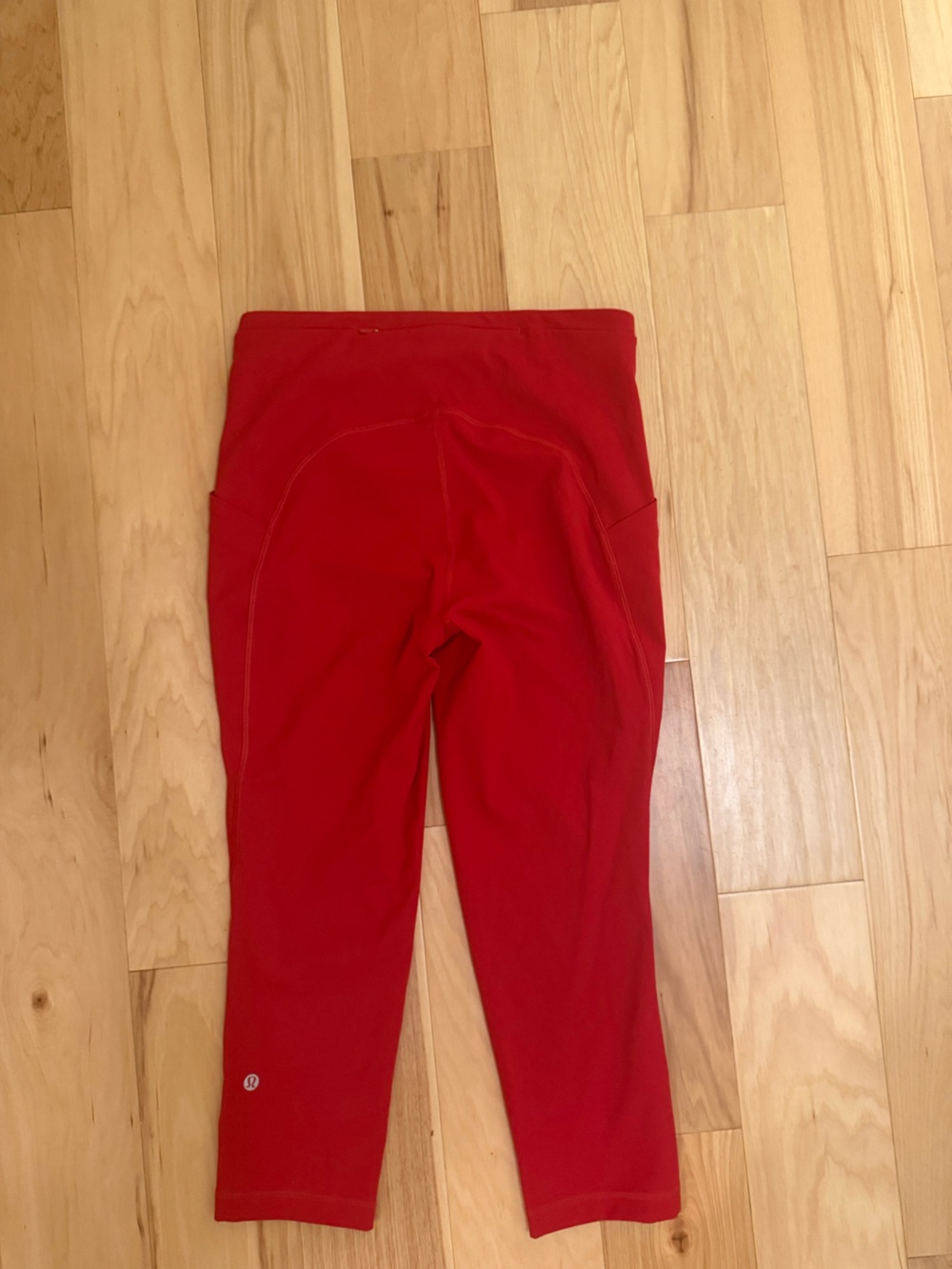 lululemon athletica Red High-Rise Capri Leggings